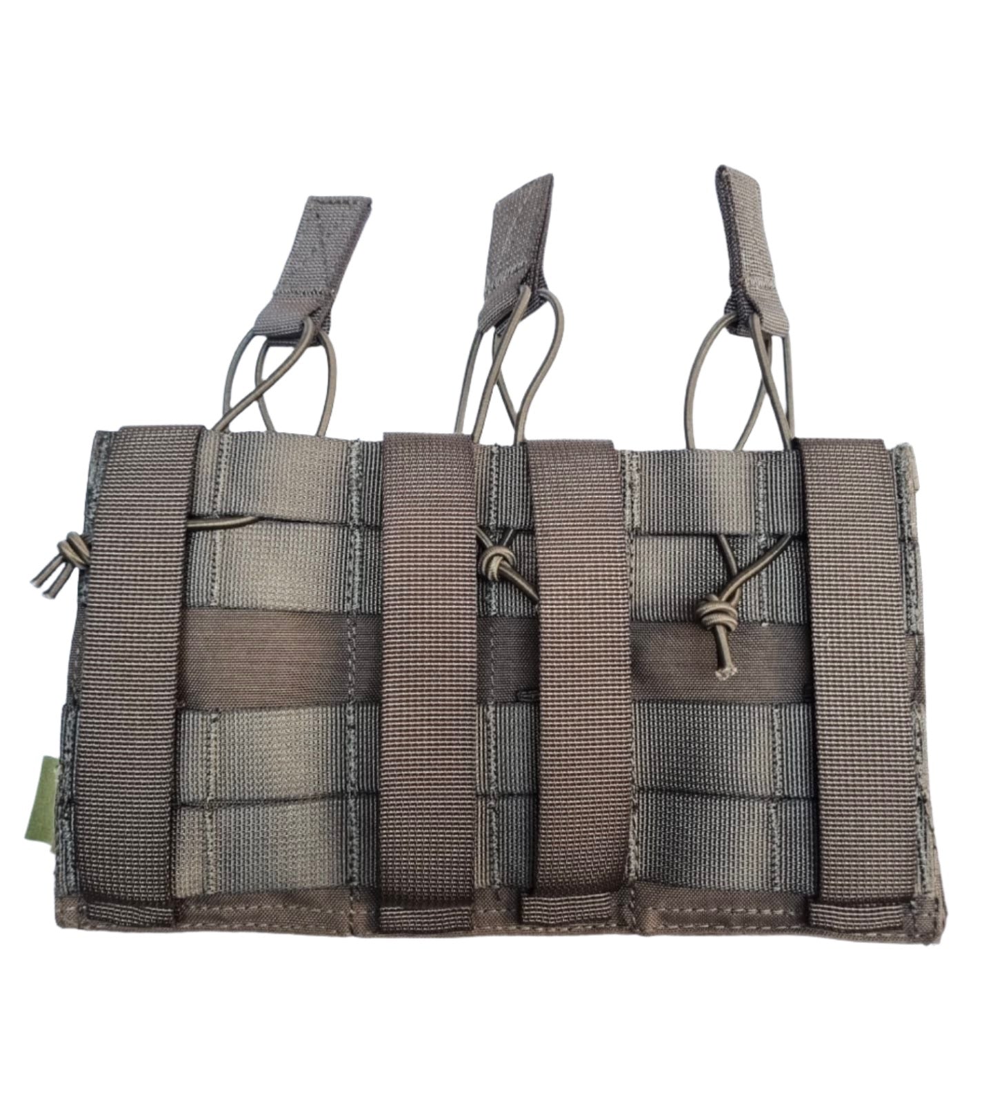 SHE-21087 TRIPPLE MOLLE Open 5.56mm + 9mm army green colour