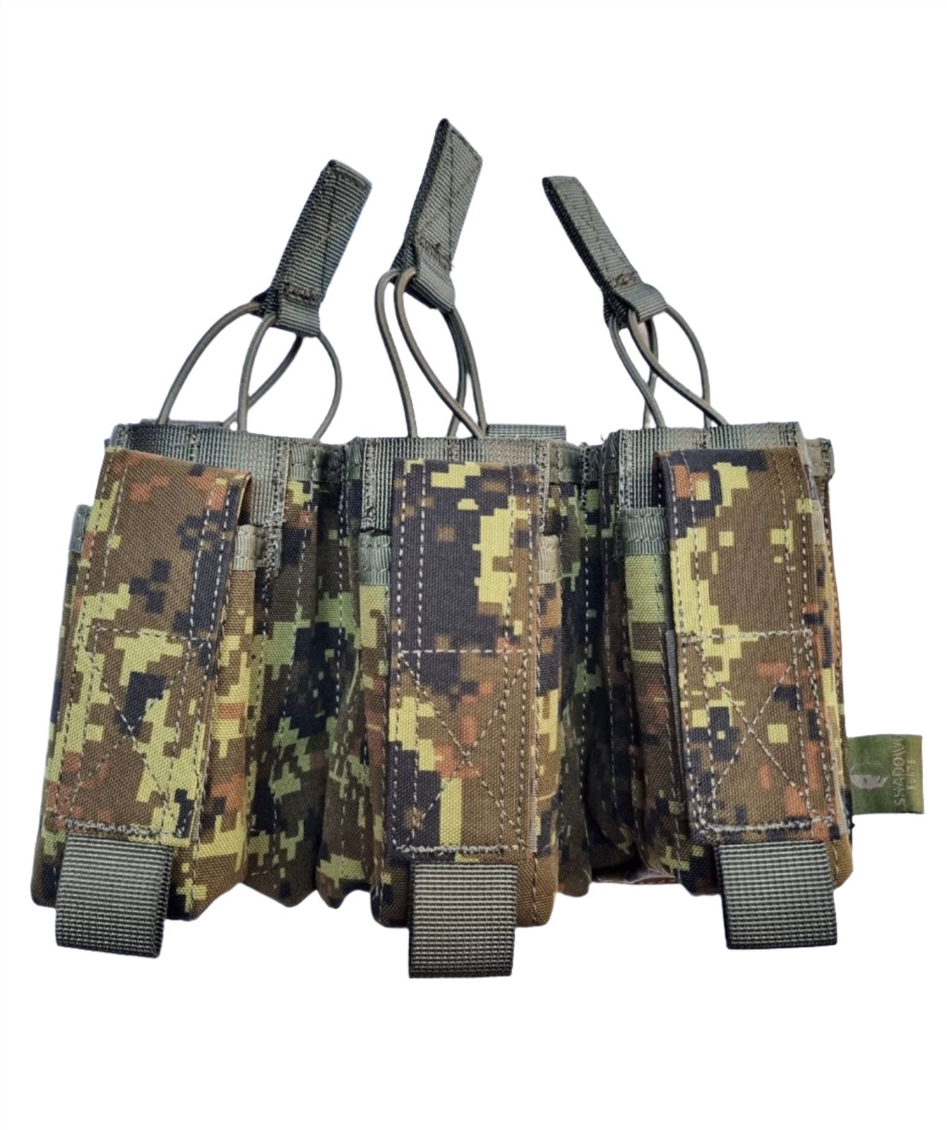 SHE-21087 TRIPPLE MOLLE Open 5.56mm + 9mm woodland camo