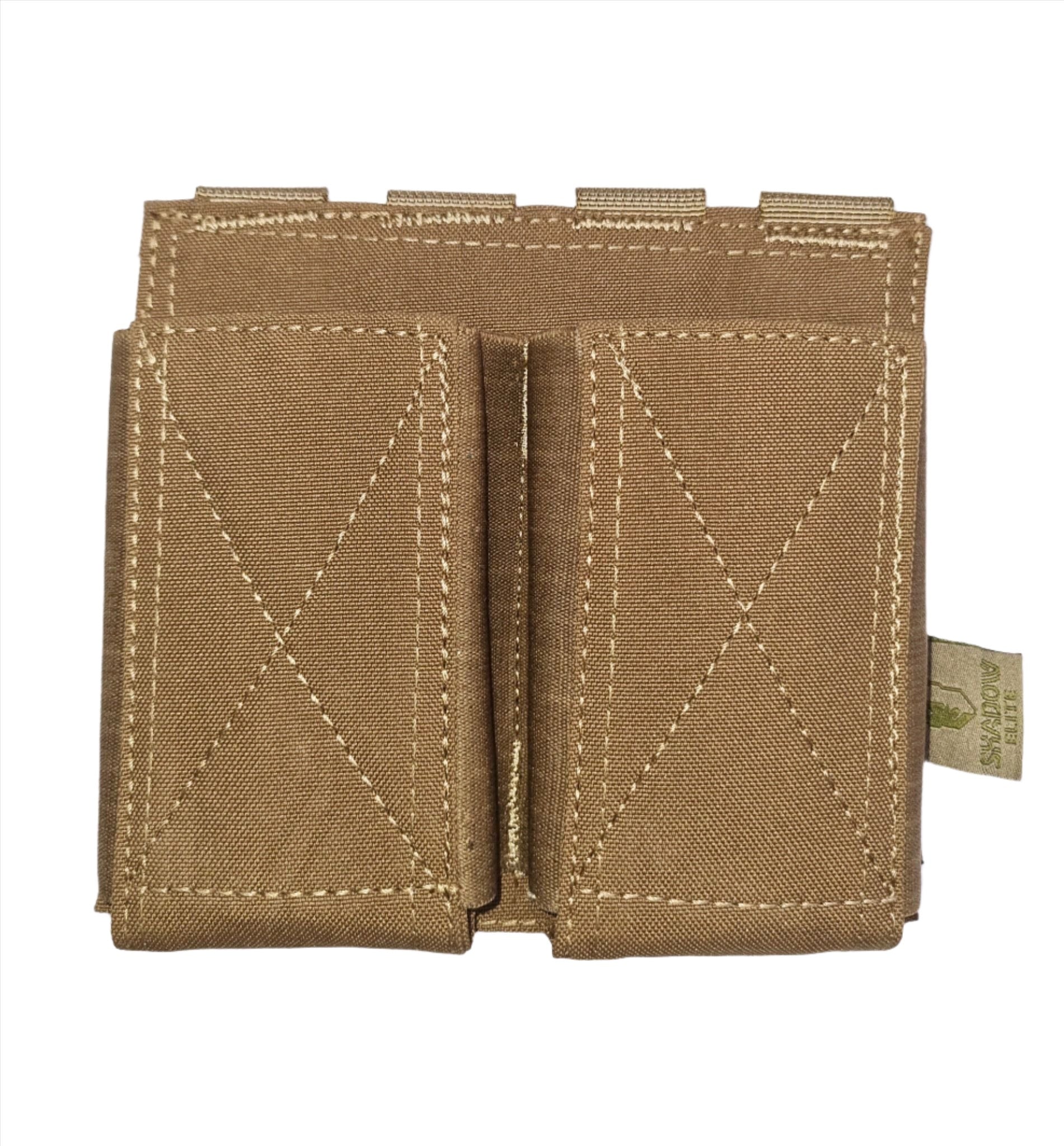 Shadow Tactical Gear マガジンポーチ OD 2個 SHE-21088 Double Mag Pouch Open top