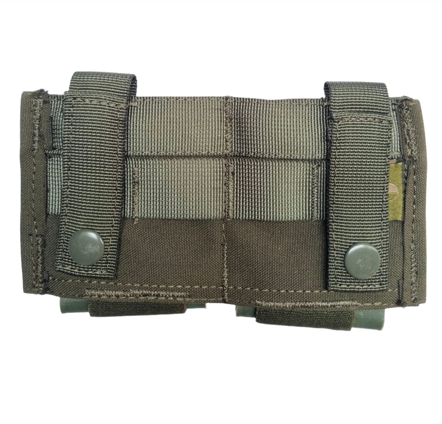 SHE-23032 GRIPTAC DOUBLE M4/M16  MAG POUCH OLIVE GREEN