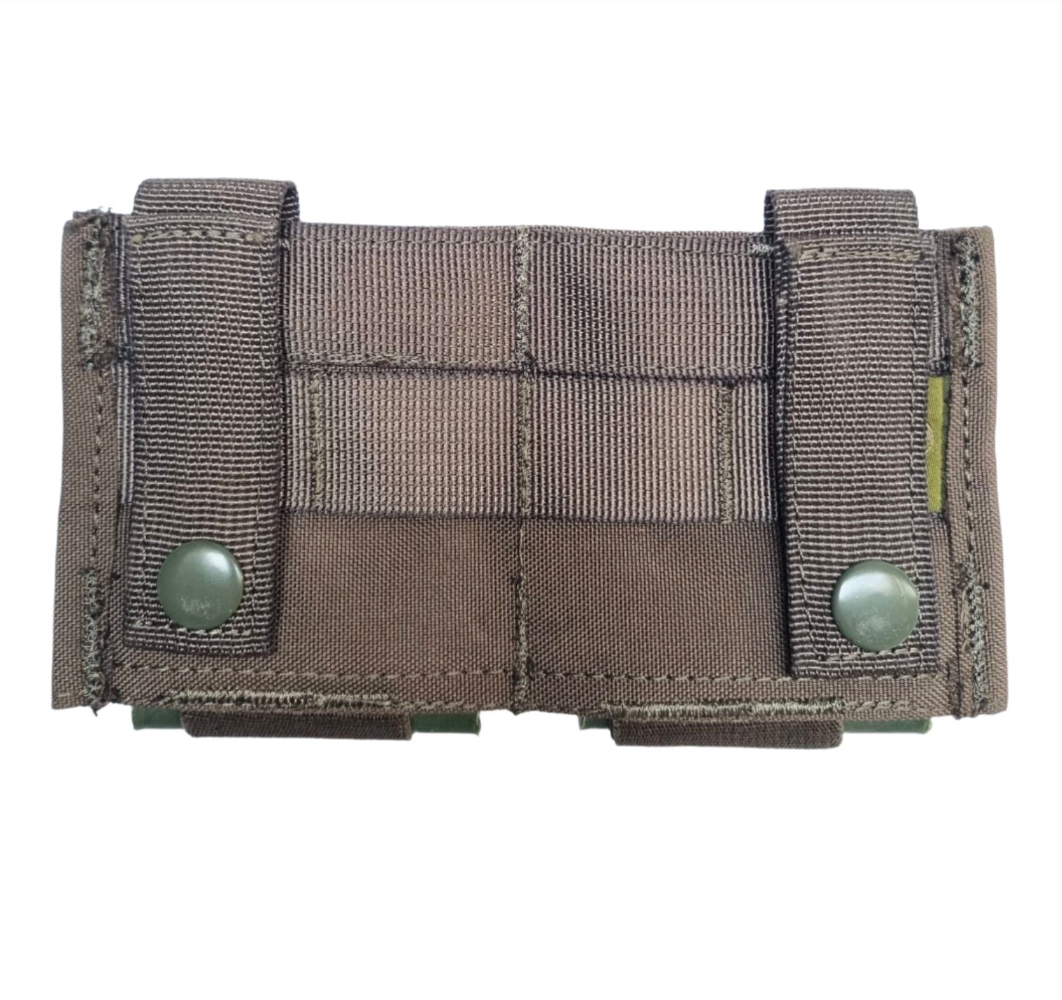 SHE-23032 GRIPTAC DOUBLE M4/M16  MAG POUCH ARMY GREEN