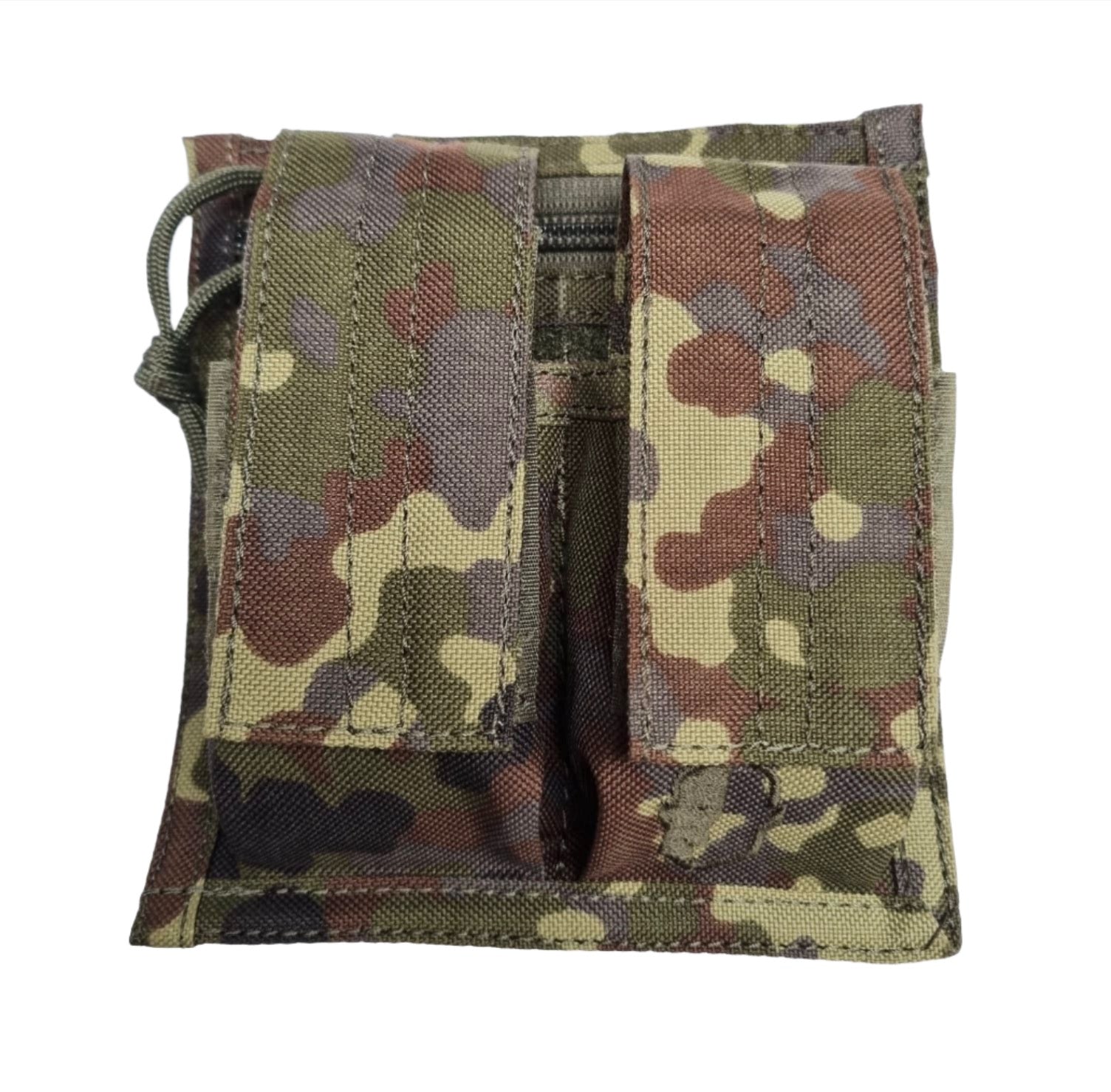 Shadow Strategic SHE-797 MOLLE Double 40mm Grenade Camouflage Pouch Colour German Flectarn