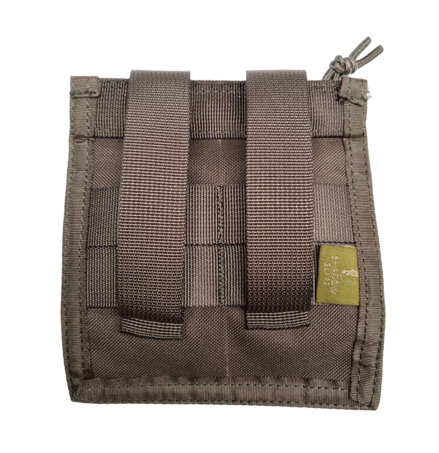 Shadow Strategic SHE-797 MOLLE Double 40mm Grenade Camouflage Pouch Colour Army Green backside.