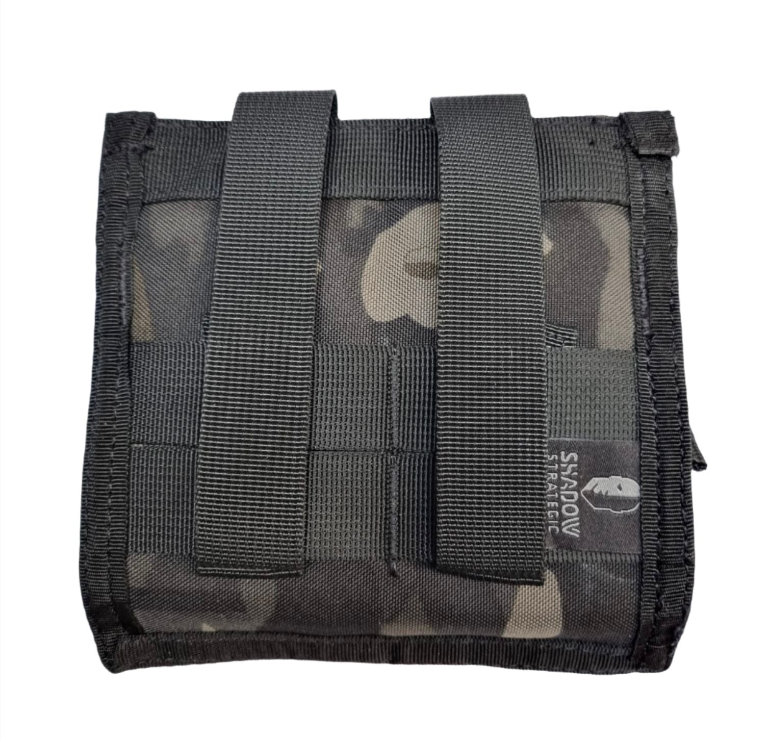 Shadow Strategic SHE-797 MOLLE Double 40mm Grenade Camouflage Pouch Colour Multicam Black backside