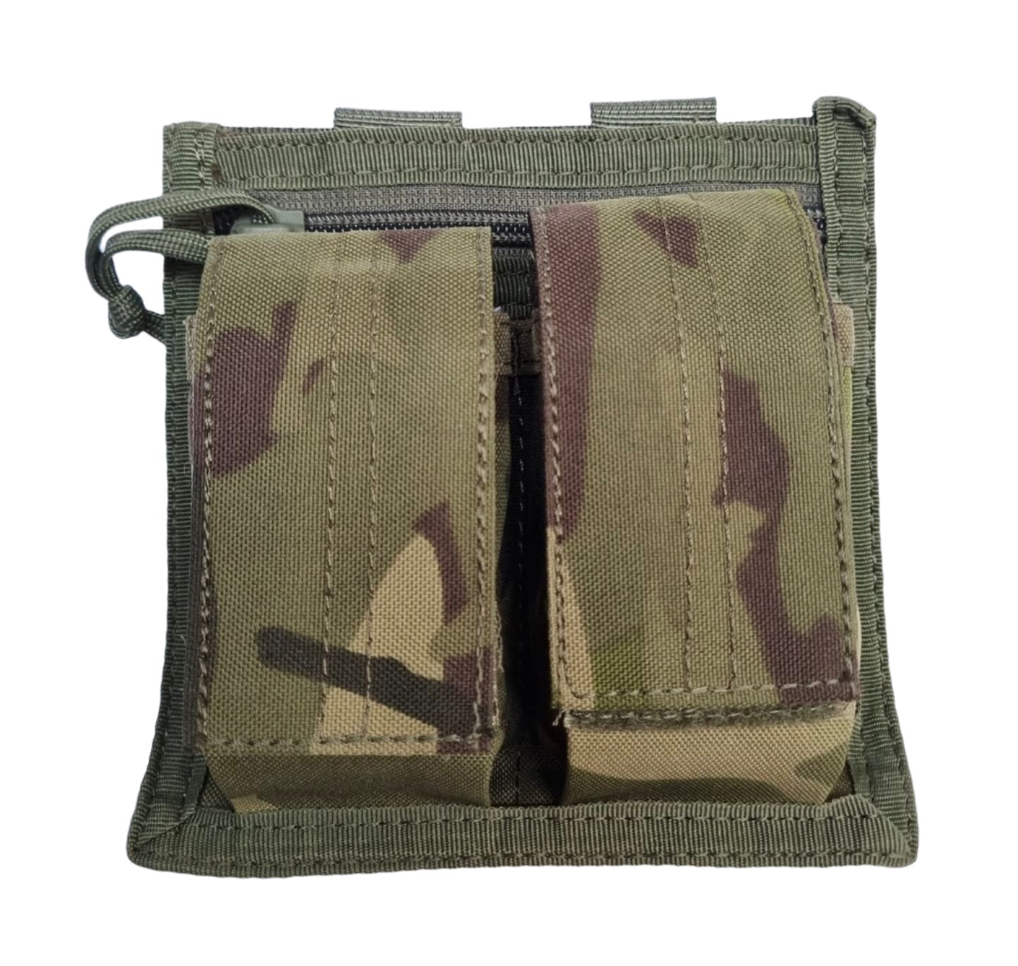 Shadow Strategic SHE-797 MOLLE Double 40mm Grenade Camouflage Pouch Colour Multicam Green