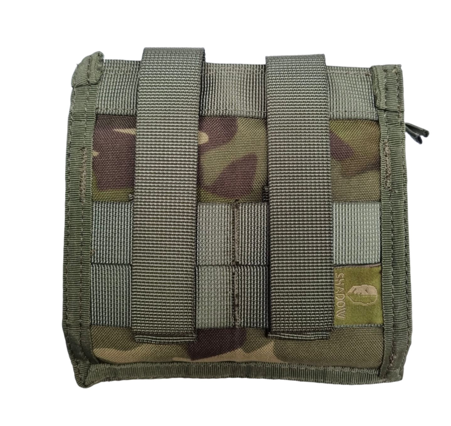 Shadow Strategic SHE-797 MOLLE Double 40mm Grenade Camouflage Pouch Colour Multicam Tropic
