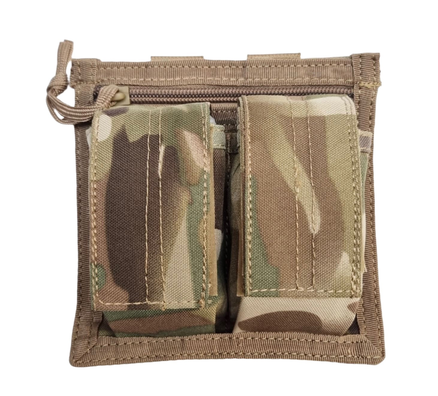 Shadow Strategic SHE-797 MOLLE Double 40mm Grenade Camouflage Pouch Colour Multicam