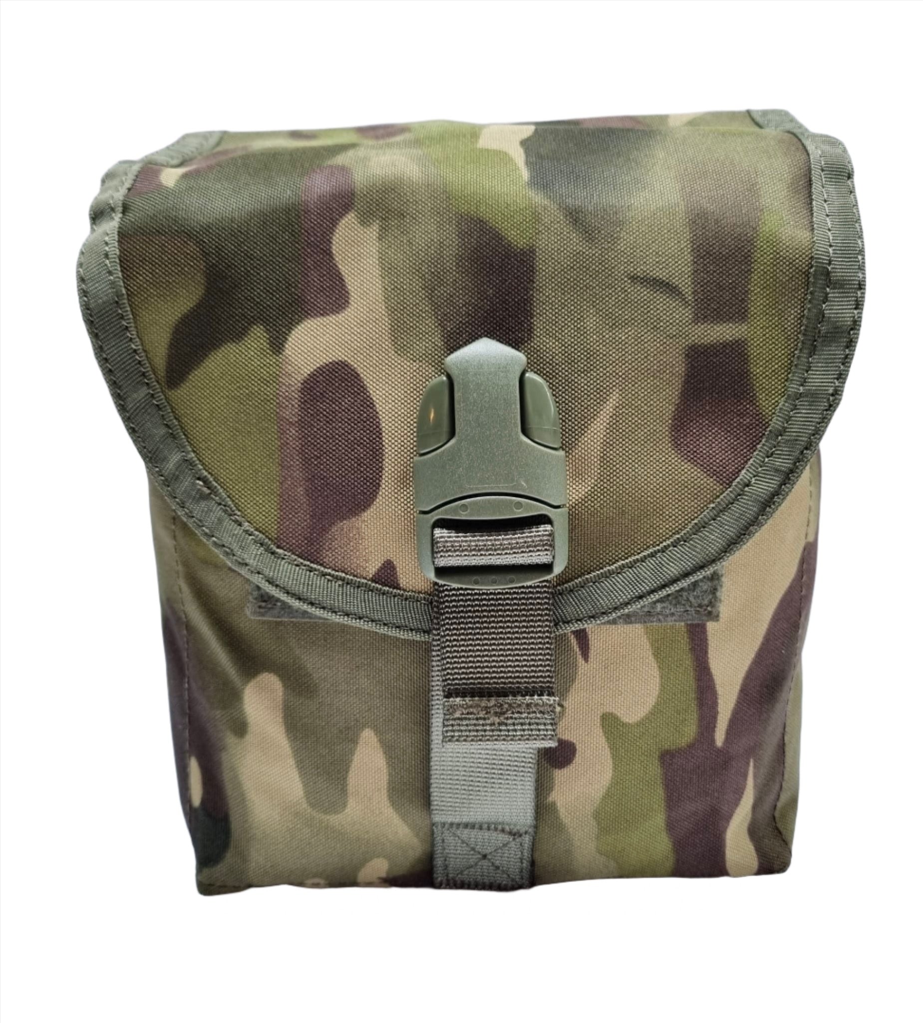 Shadow Strategic Camouflage LMG / SAW Pouch Color Multicam Tropic front view.