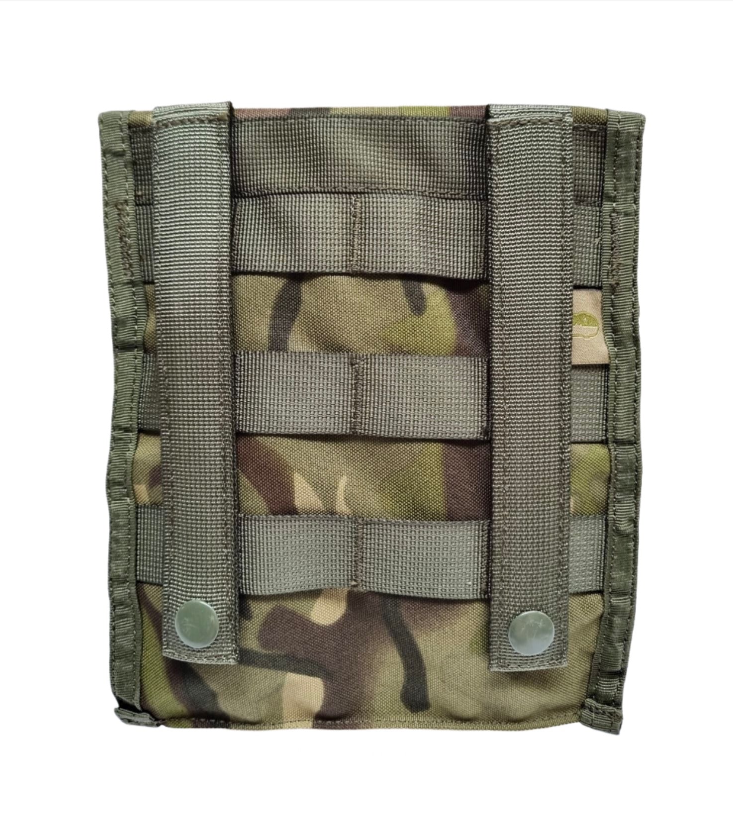 Shadow Strategic Camouflage LMG / SAW Pouch Color Multicam Green backside view.