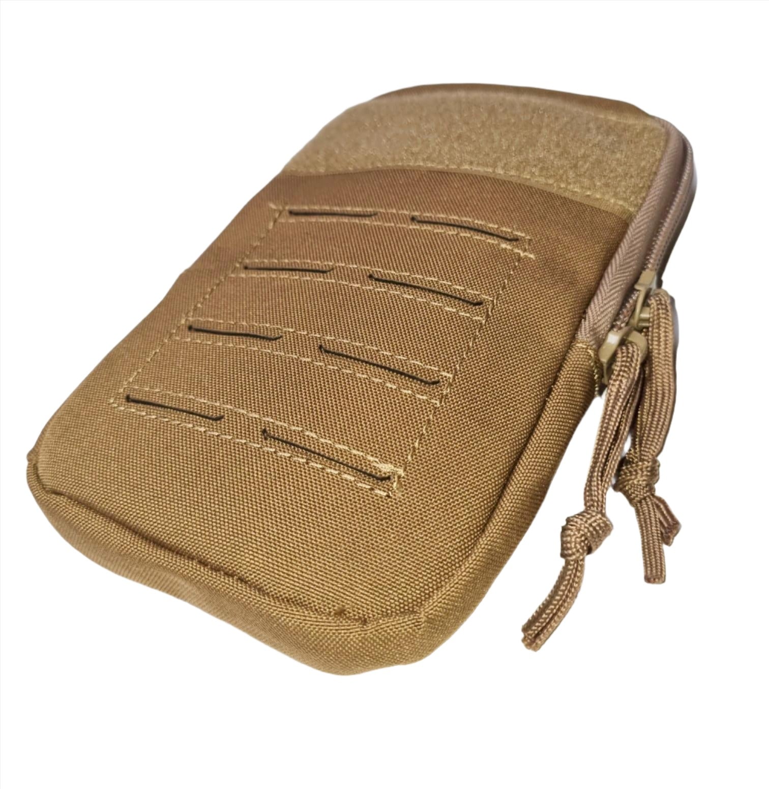 SHS-1038-Cell Phone Pouch with Molle loop-COLOR COYOTE