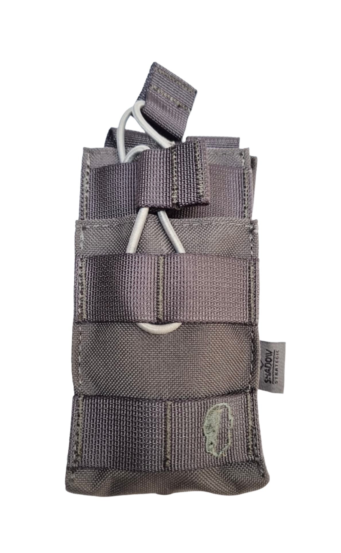 SHS - 1090 STACKER OPEN-TOP MAG POUCH SINGLE COLOUR WOLF GREY
