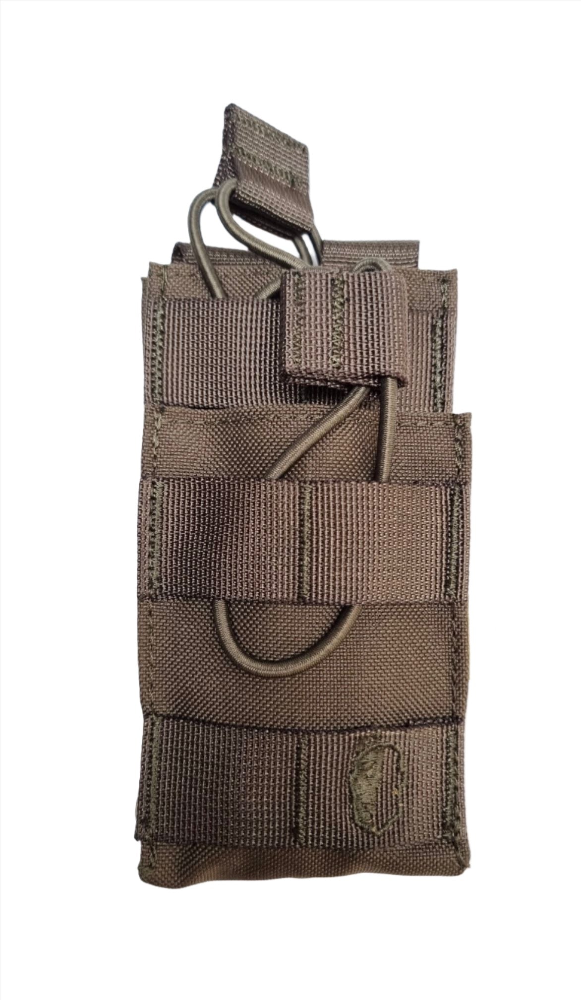 SHS - 1090 STACKER OPEN-TOP MAG POUCH SINGLE COLOUR ARMY GREEN