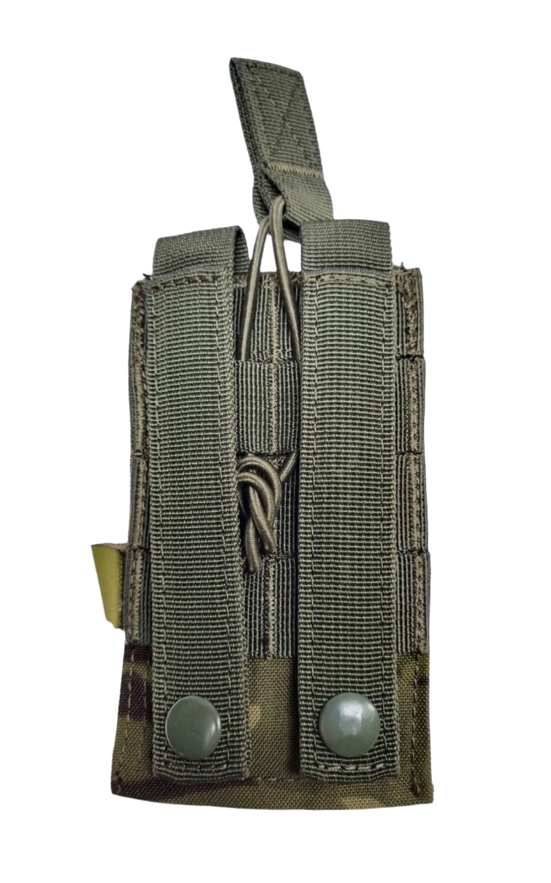 SHS - 1090 STACKER OPEN-TOP MAG POUCH SINGLE COLOUR MULTICAM GREEN