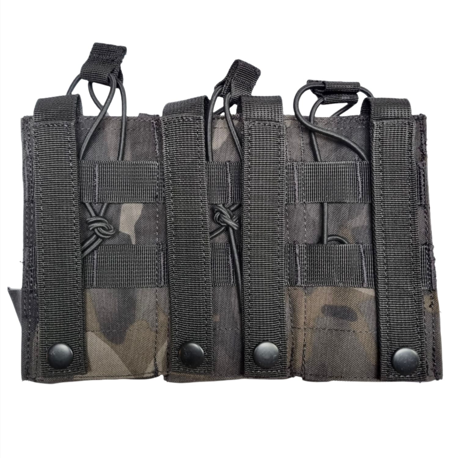 SHS 22089 AK 9mm TRIPLE OPEN TOP MAG POUCH