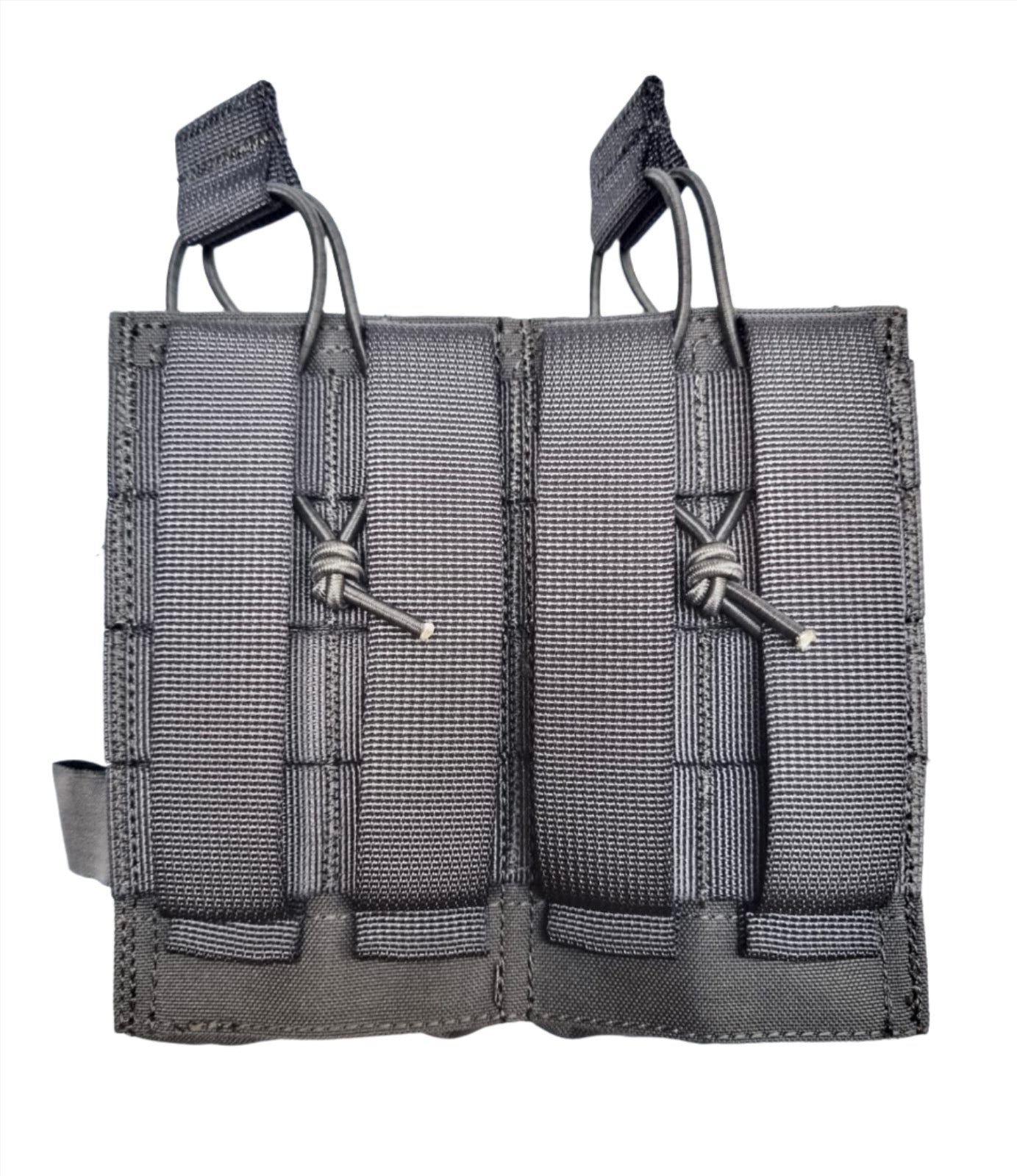 SHS - 996 STACKER OPEN-TOP MAG POUCH DOUBLE COLOUR GREY BACKSIDE.