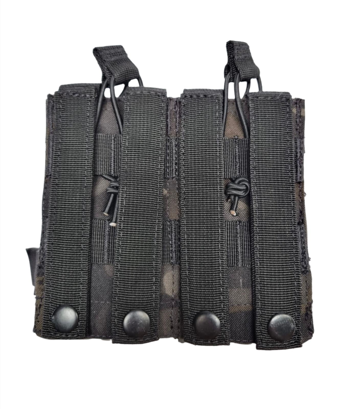 SHS - 996 STACKER OPEN-TOP MAG POUCH DOUBLE COLOUR MULTICAM BLACK BACKSIDE