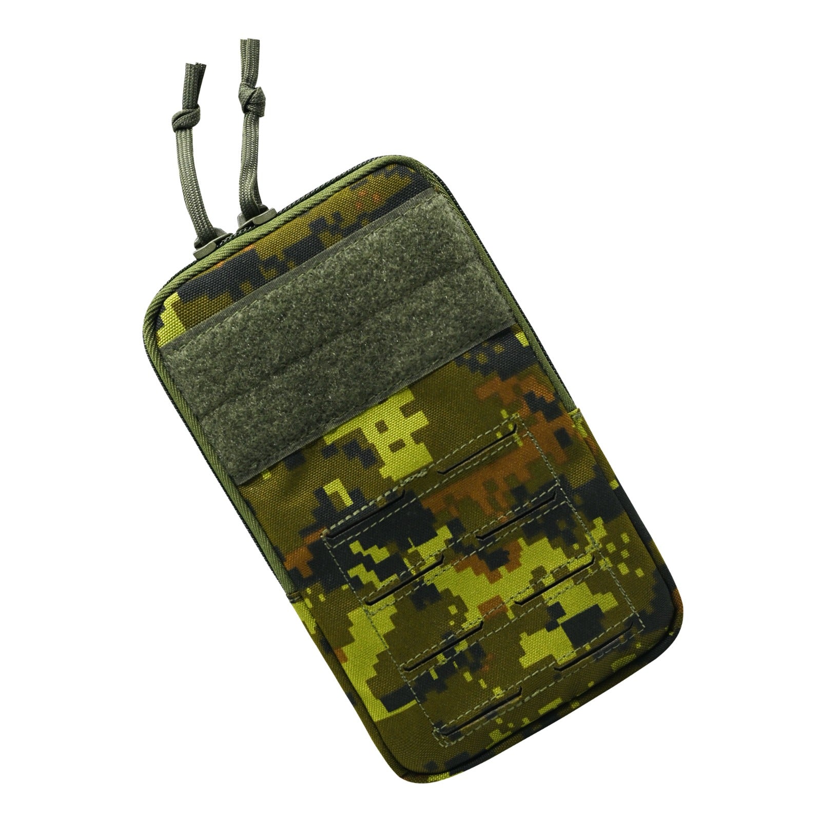 SHS-1038-Cell Phone Pouch with Molle loop-WOODLAND DIGI