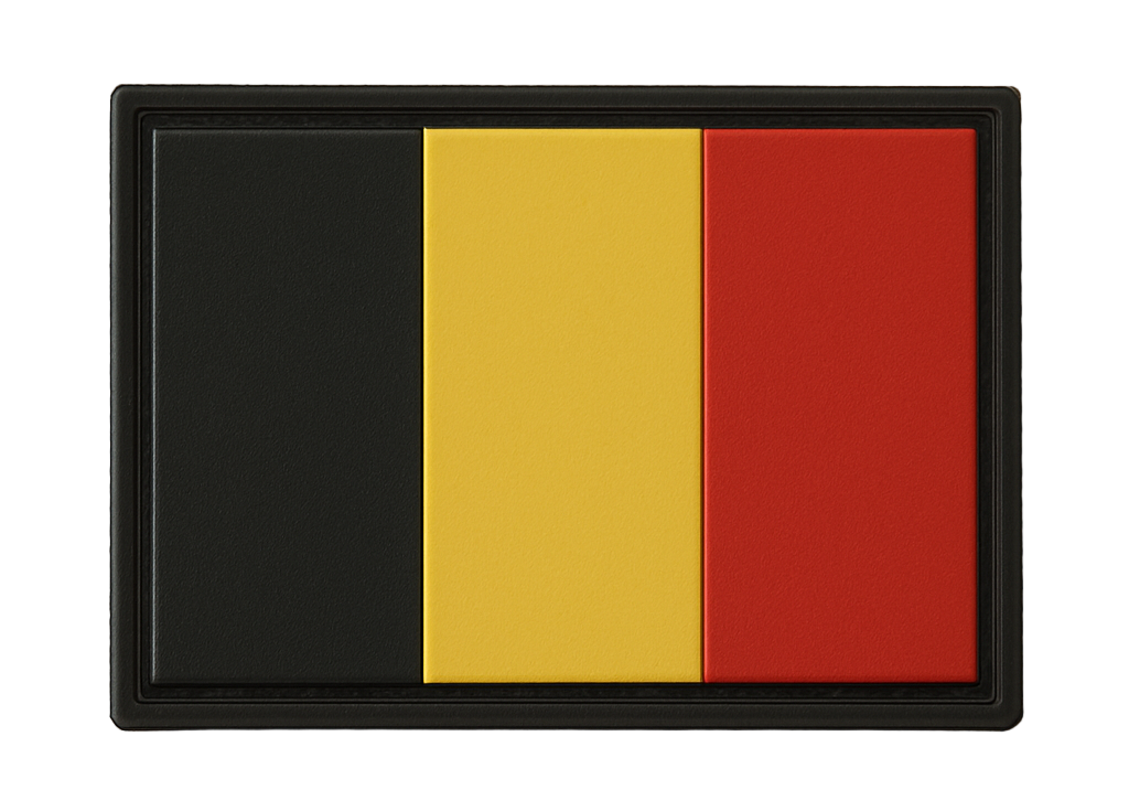 Shadow Strategic PVC Flag Patch – Belgium / Belgische vlag – Drapeau belge – Belgische Flagge