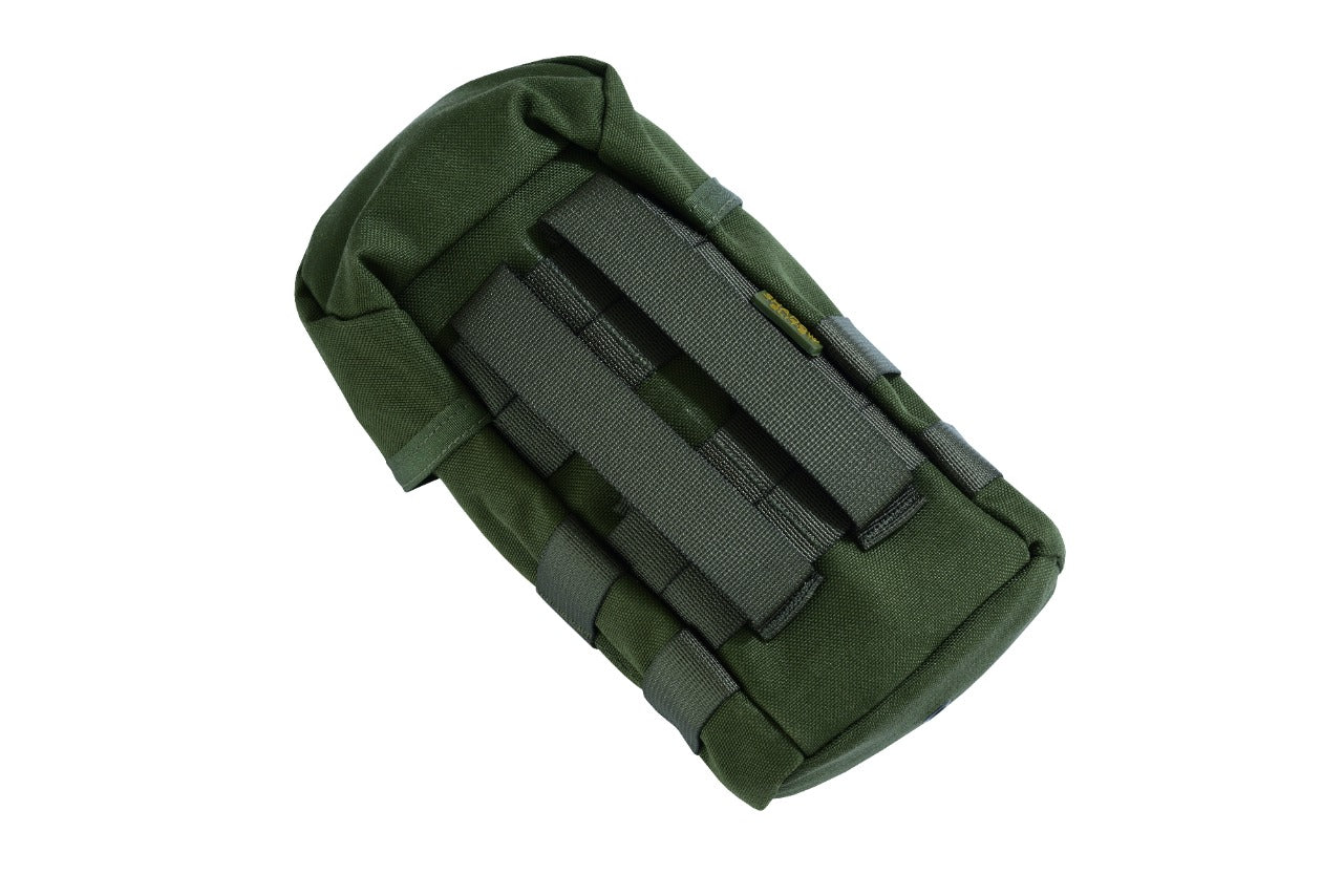Shadow Strategic Camouflage Canteen Pouch backside Color Olive Green.