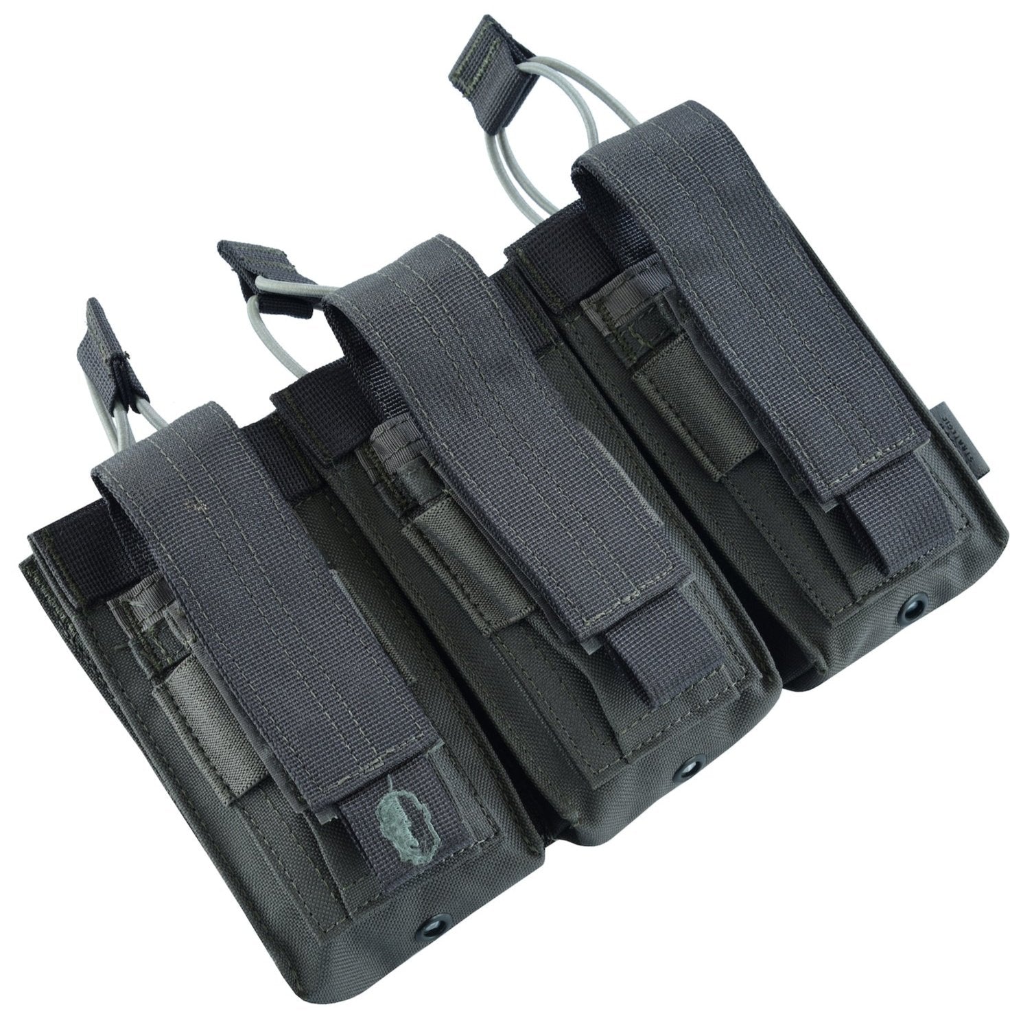 SHS - 22089 AK/9mm TRIPLE OPEN-TOP MAG POUCH