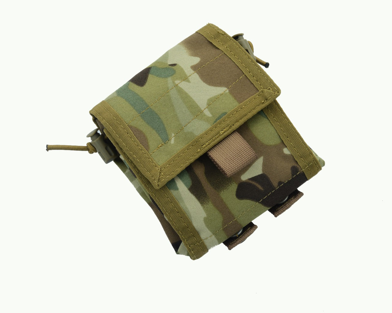 SHE-806 Molle Folding Dump pouch Color Multicam