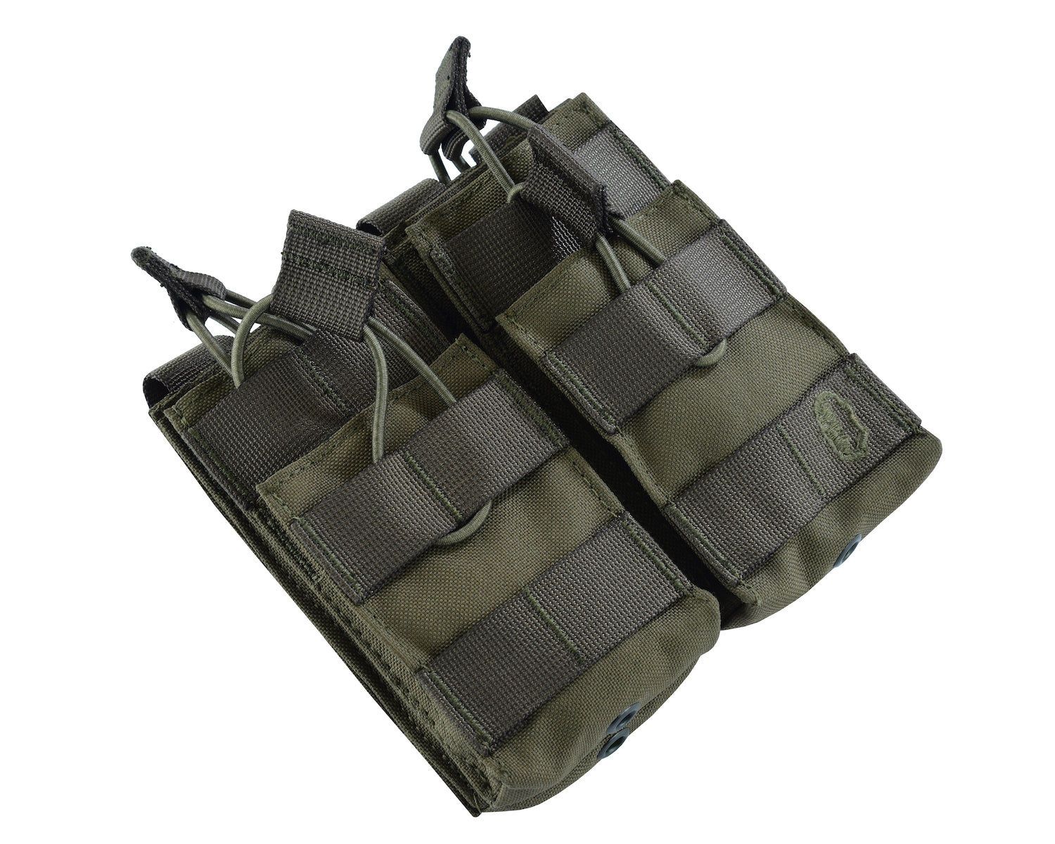 SHS - 996 STACKER OPEN-TOP MAG POUCH DOUBLE COLOUR AMRY GREEN