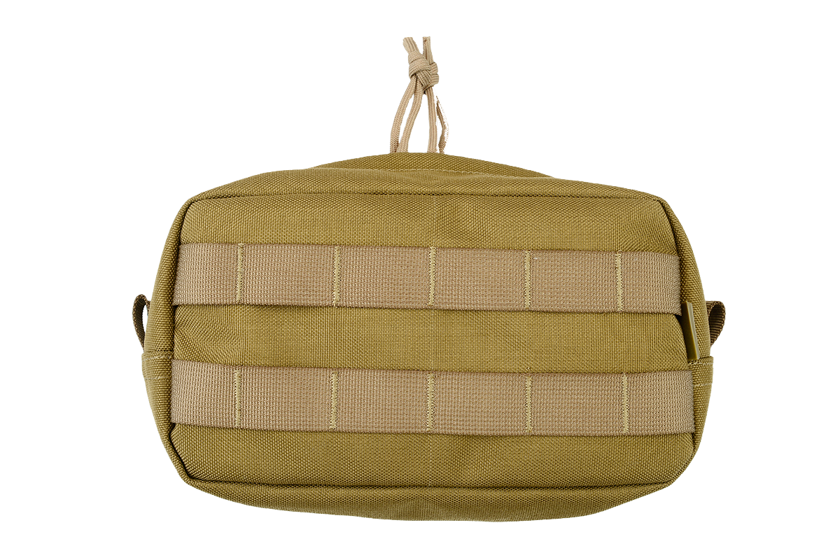SHE-1421 HORIZONTAL UTILITY POUCH-Colour coyote