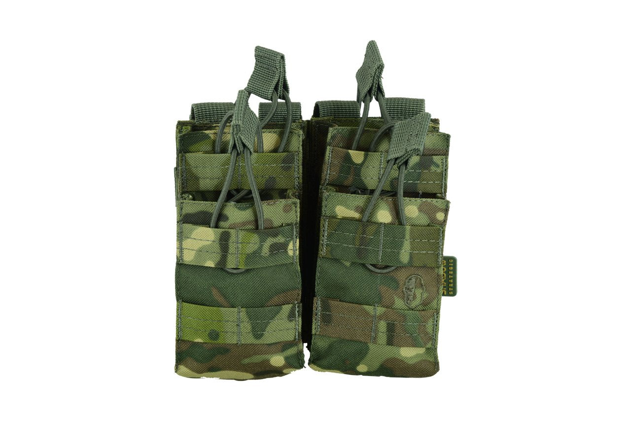 SHS - 996 STACKER OPEN-TOP MAG POUCH DOUBLE COLOUR MULTICAM TROPIC.