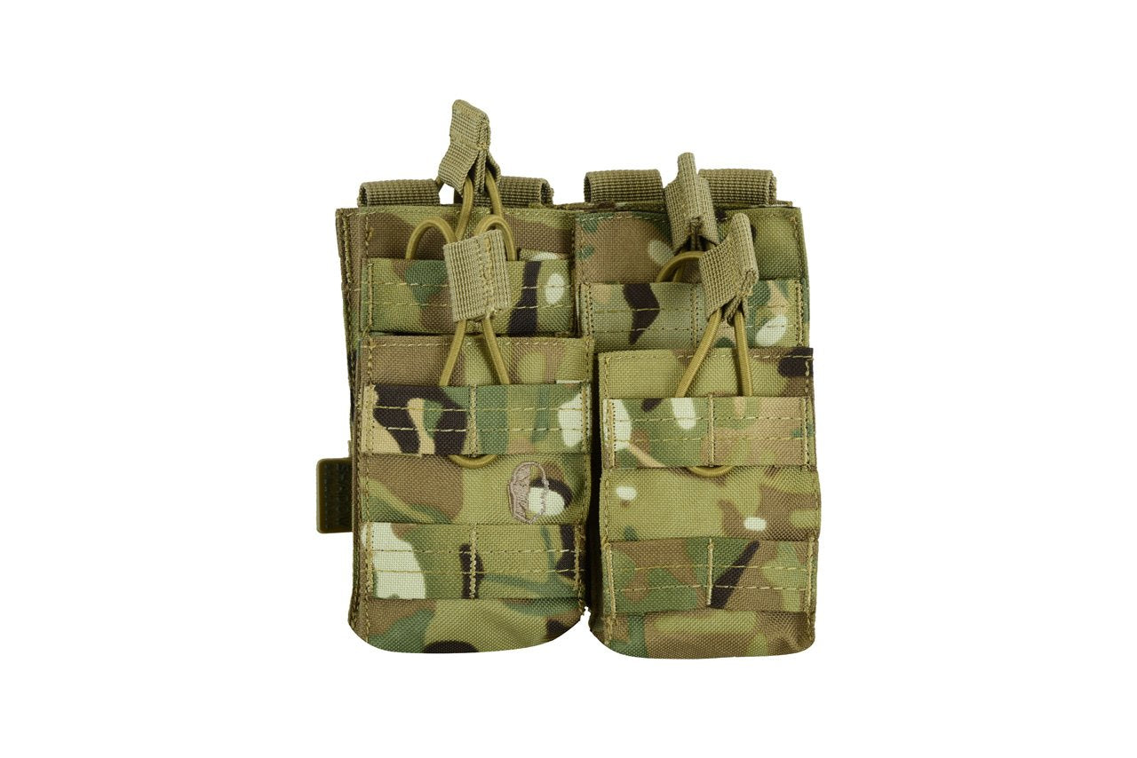 SHS - 996 STACKER OPEN-TOP MAG POUCH DOUBLE COLOUR MULTICAM 