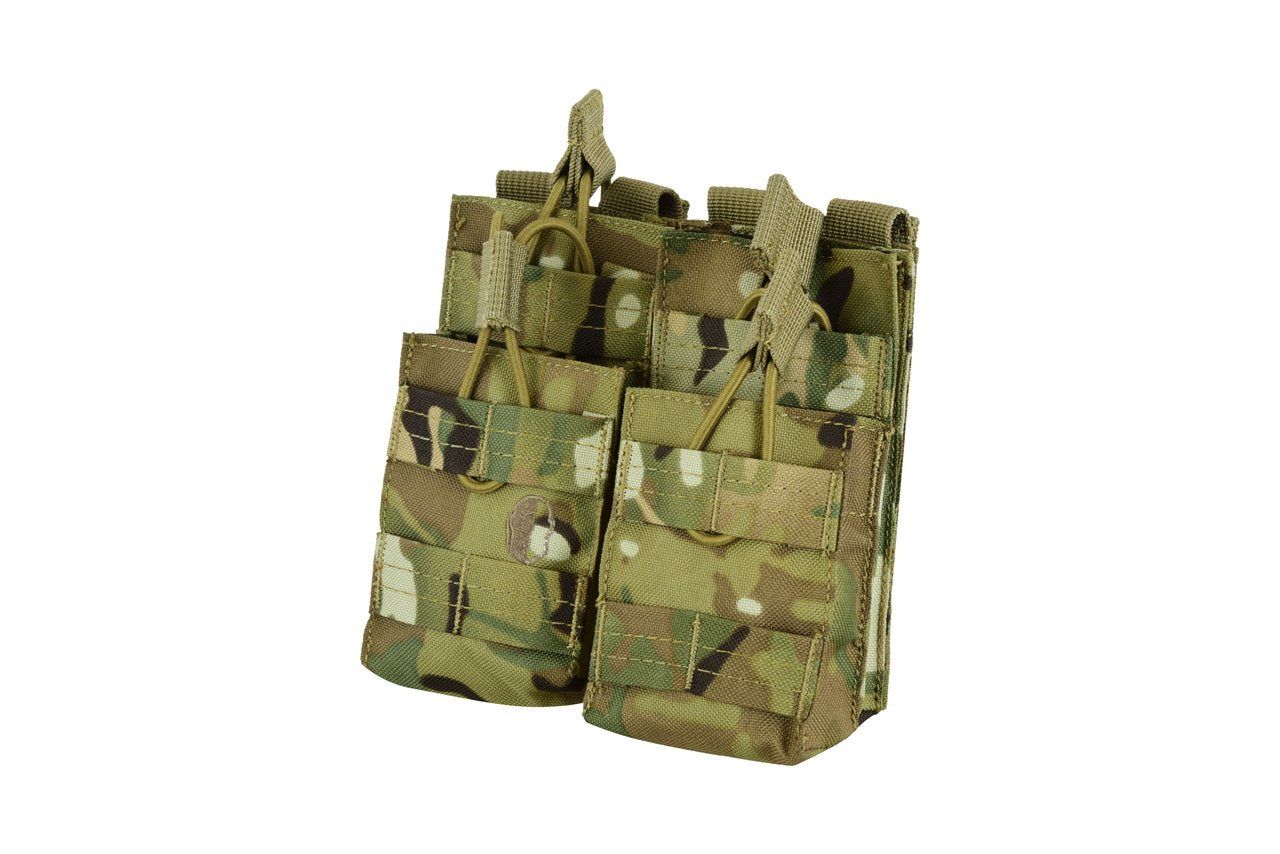 SHS - 996 STACKER OPEN-TOP MAG POUCH DOUBLE COLOUR ORIGINAL MULTICAM