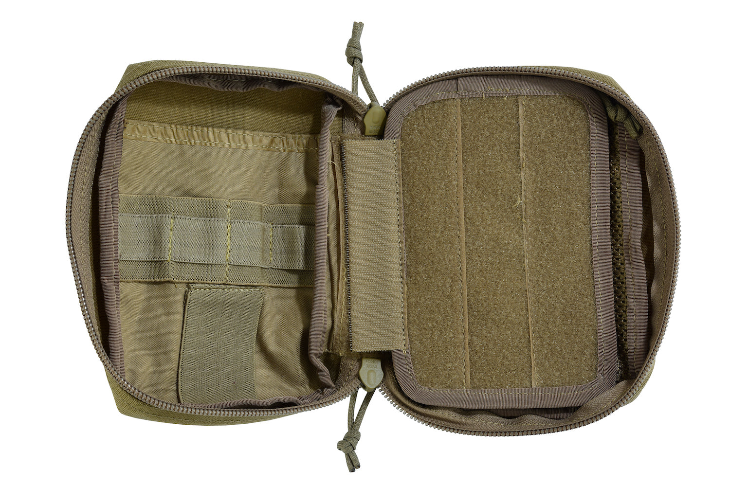 Shadow Strategic Compact EDC Camouflage  Pouch Colour Coyote inside view.