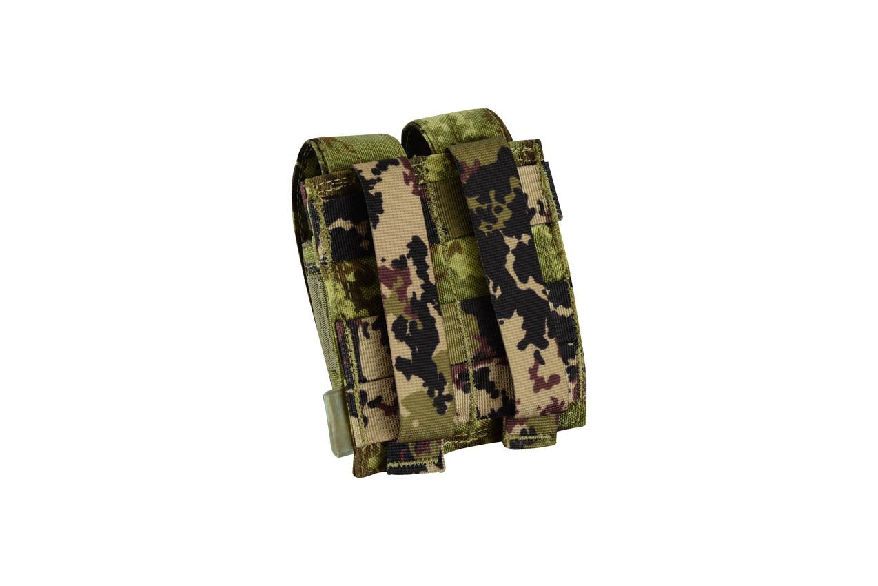 SHE-1065 Double Pistol Mag Pouch-VEGETATO