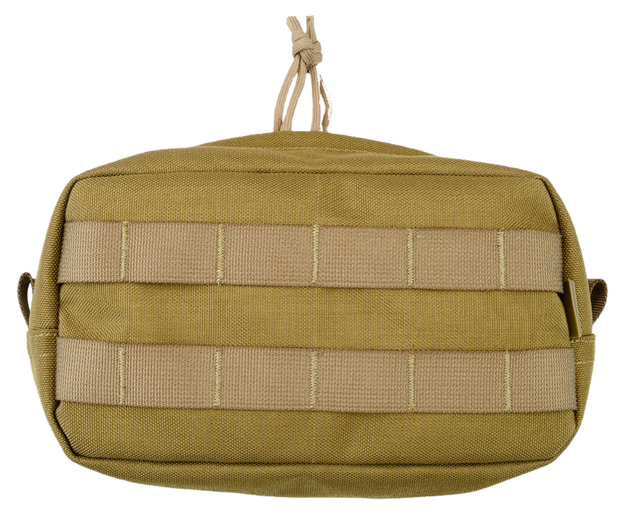 SHE-1421 HORIZONTAL UTILITY POUCH-Colour coyote