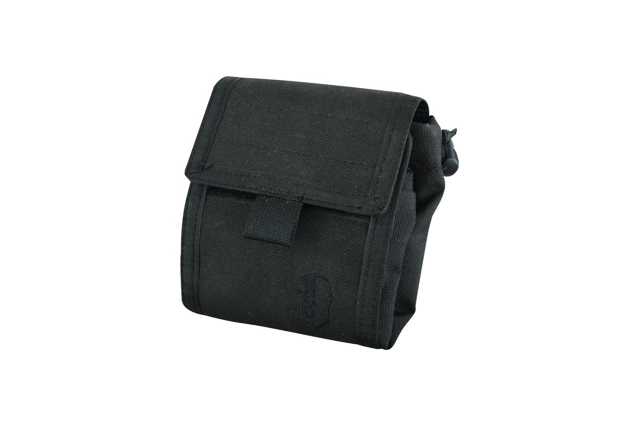 SHE-806 Molle Folding Dump pouch Color Black front side