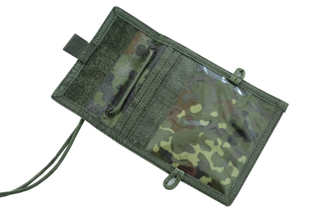 Shadow Strategic SHE-952 Camouflage Traveller , ID Pouch Color Flecktarn.