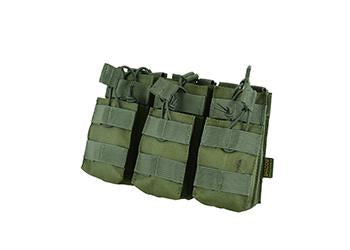 SHS - 23002 STACKER OPEN-TOP MAG POUCH TRIPLE