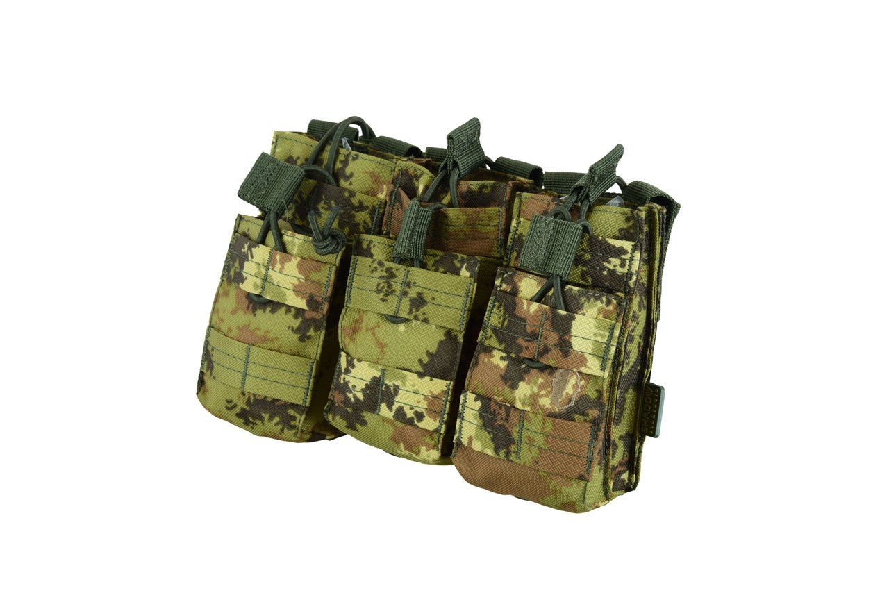 SHS - 23002 STACKER OPEN-TOP MAG POUCH TRIPLE