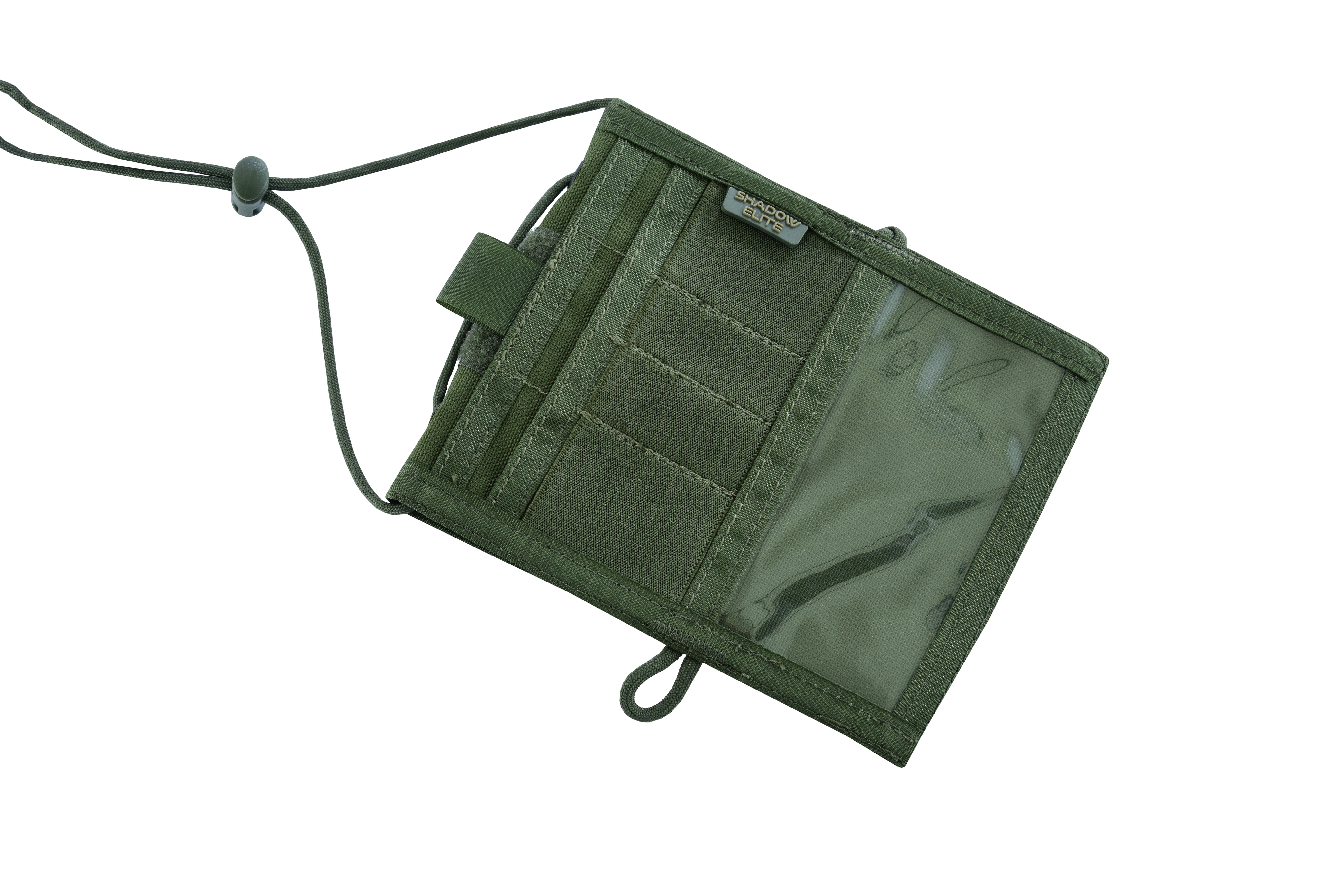 Shadow Strategic SHE-952 Camouflage Traveller , ID Pouch Color Olive Green front