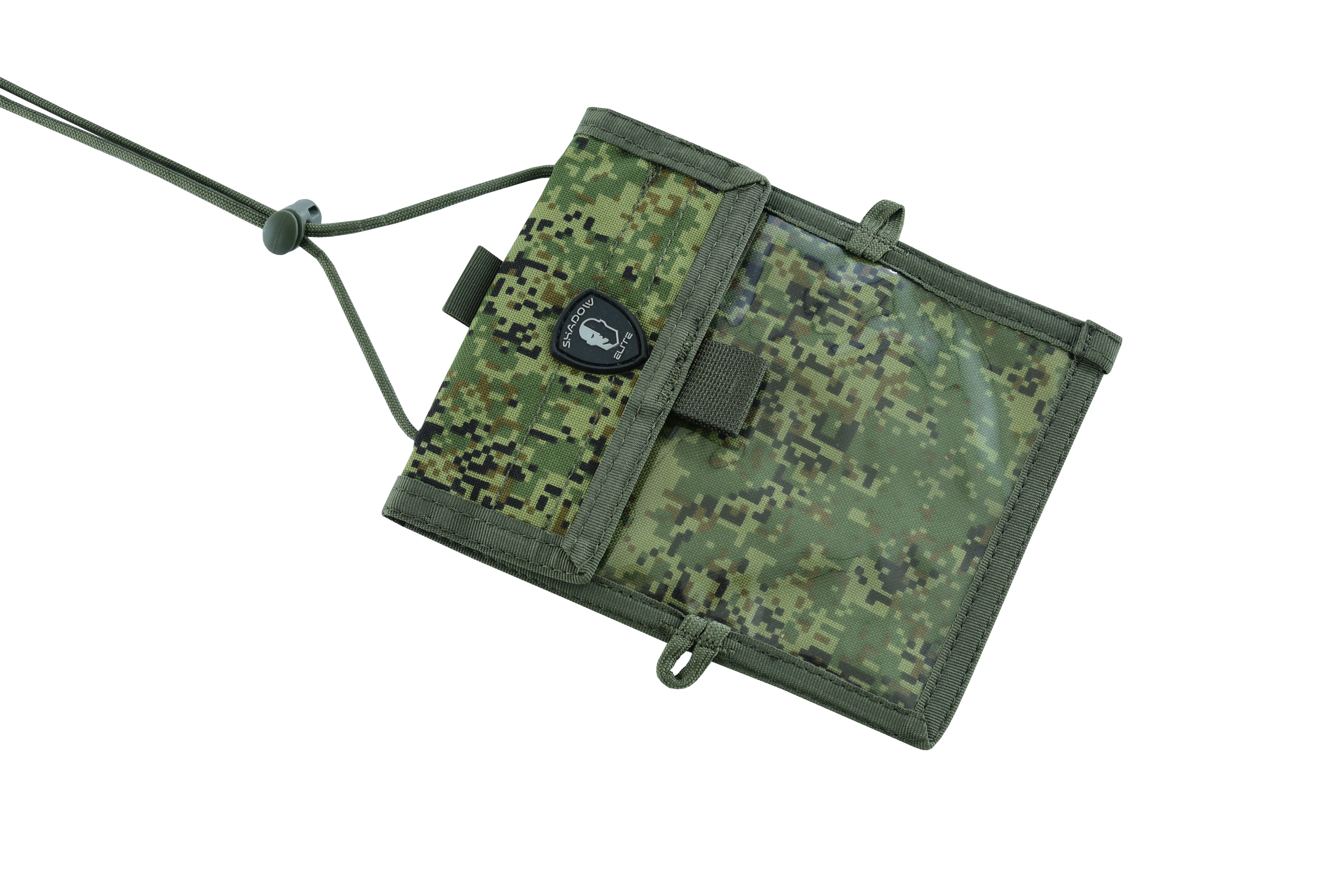 Shadow Strategic SHE-952 Camouflage Traveller , ID Pouch Color Russian digi front